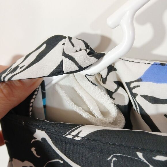 Vintage Floral Semi Sheer Dress - Picture 10 of 11